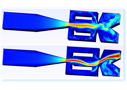 Shape optimization of a bistable fluidic oscillator