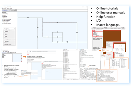 Flowphys1D User Interface