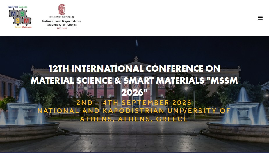 Participants at the 12th International Conference on Materials Science & Smart Materials (MSSM 2026) in Athens